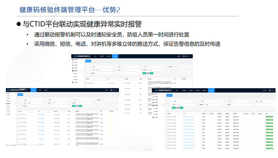 “防疫健康信息碼”統一解決方案